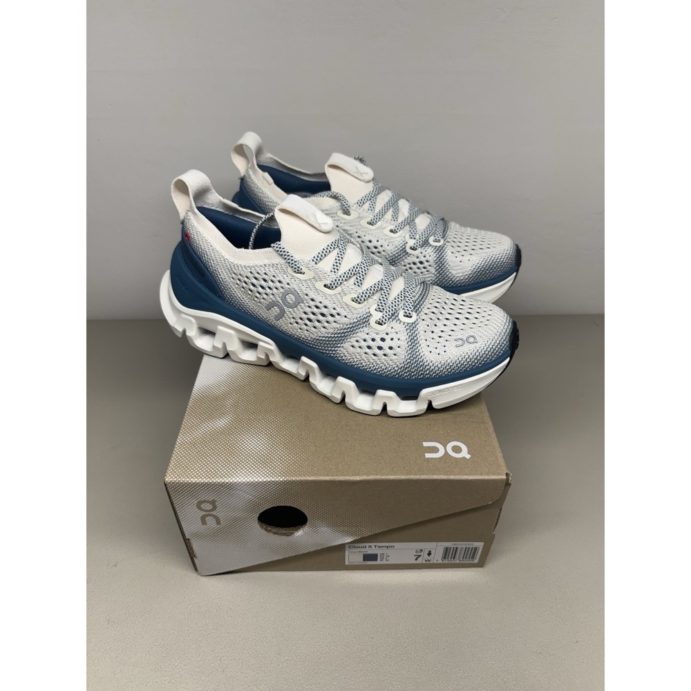 NEW 2026 Running Brand On Cloud x Tempo Women's Shoes Size 7 Ivory/Storm